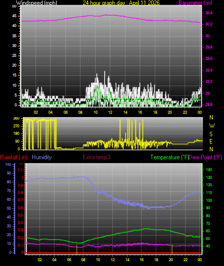 24 Hour Graph for Day 11